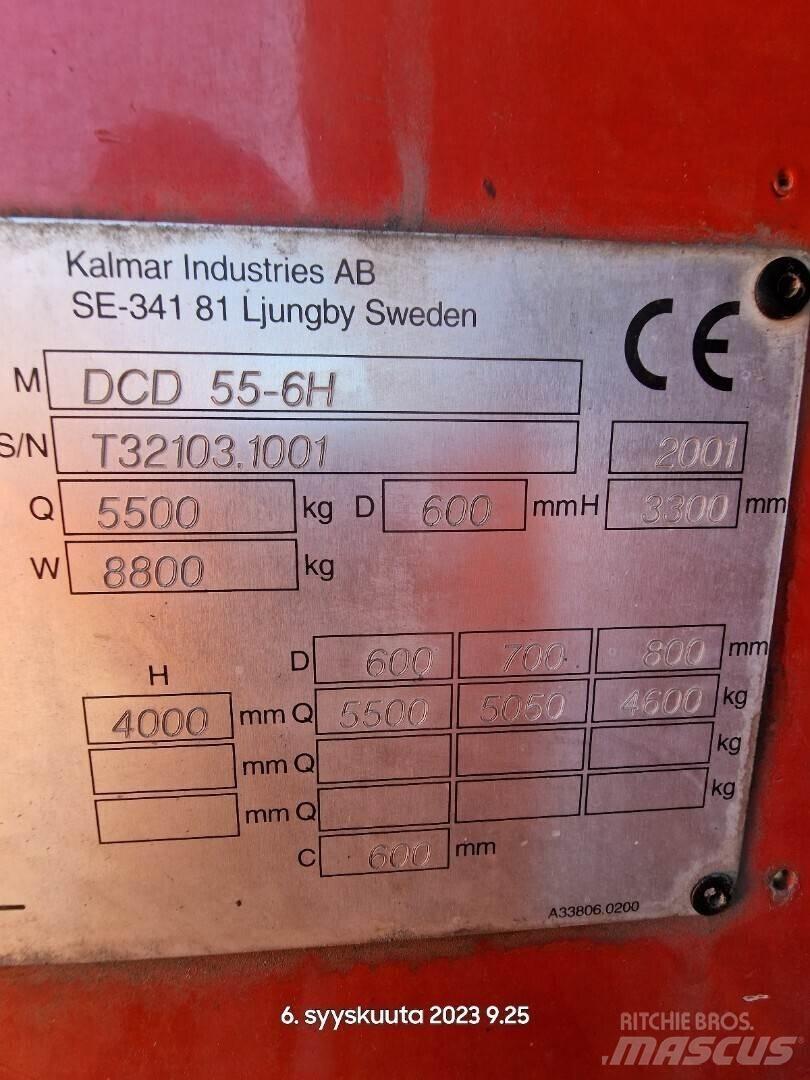 Kalmar DCD 55-6H Dizelski viljuškari