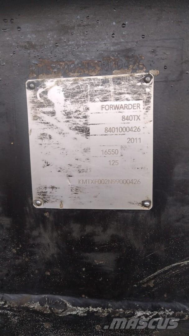 Komatsu 840 TX Forvarderi