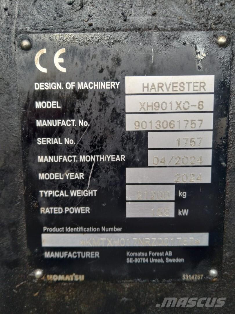 Komatsu 901 XC Harversteri