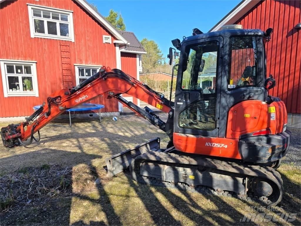 Kubota KX 057-4 Bageri guseničari