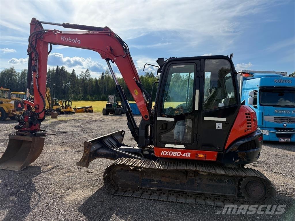 Kubota KX080-4 Midi bageri 7t – 12t