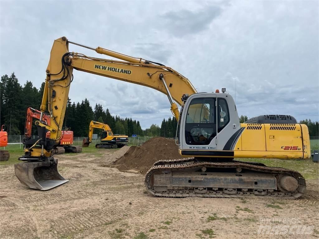 New Holland E215B Bageri guseničari