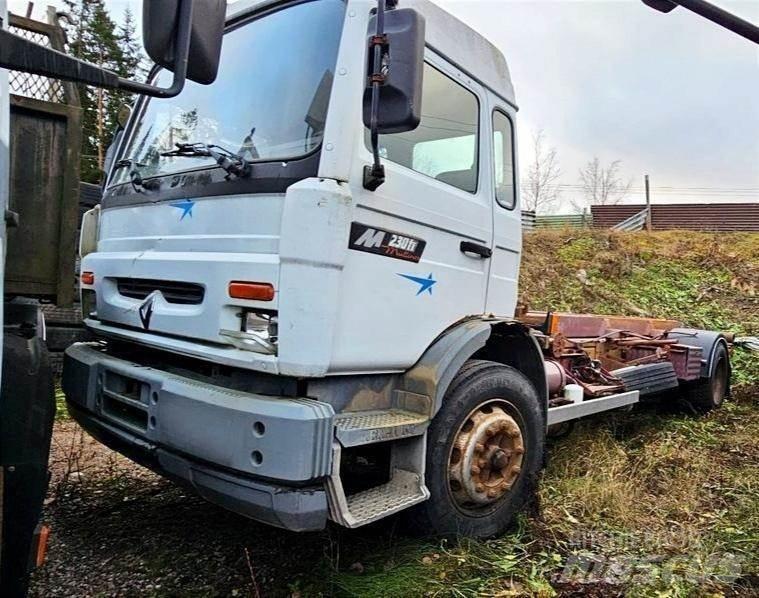 Renault M230ti Rol kiper kamioni sa kukom za podizanje tereta