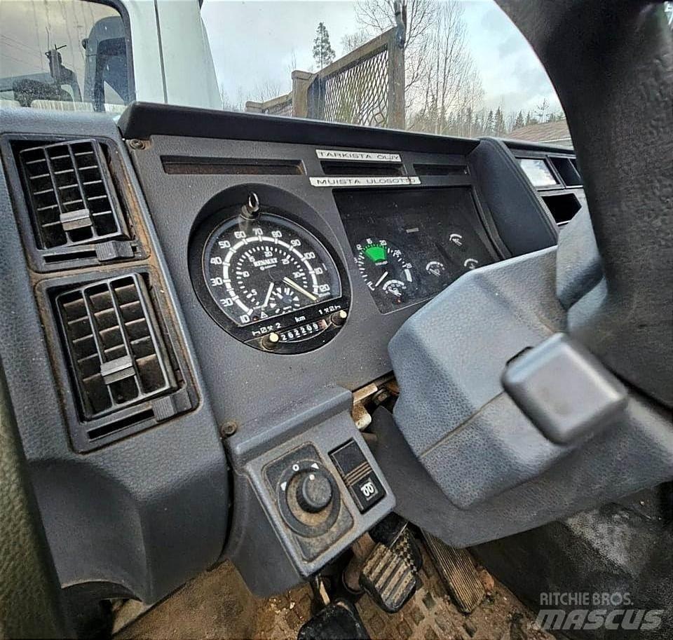 Renault M230ti Rol kiper kamioni sa kukom za podizanje tereta