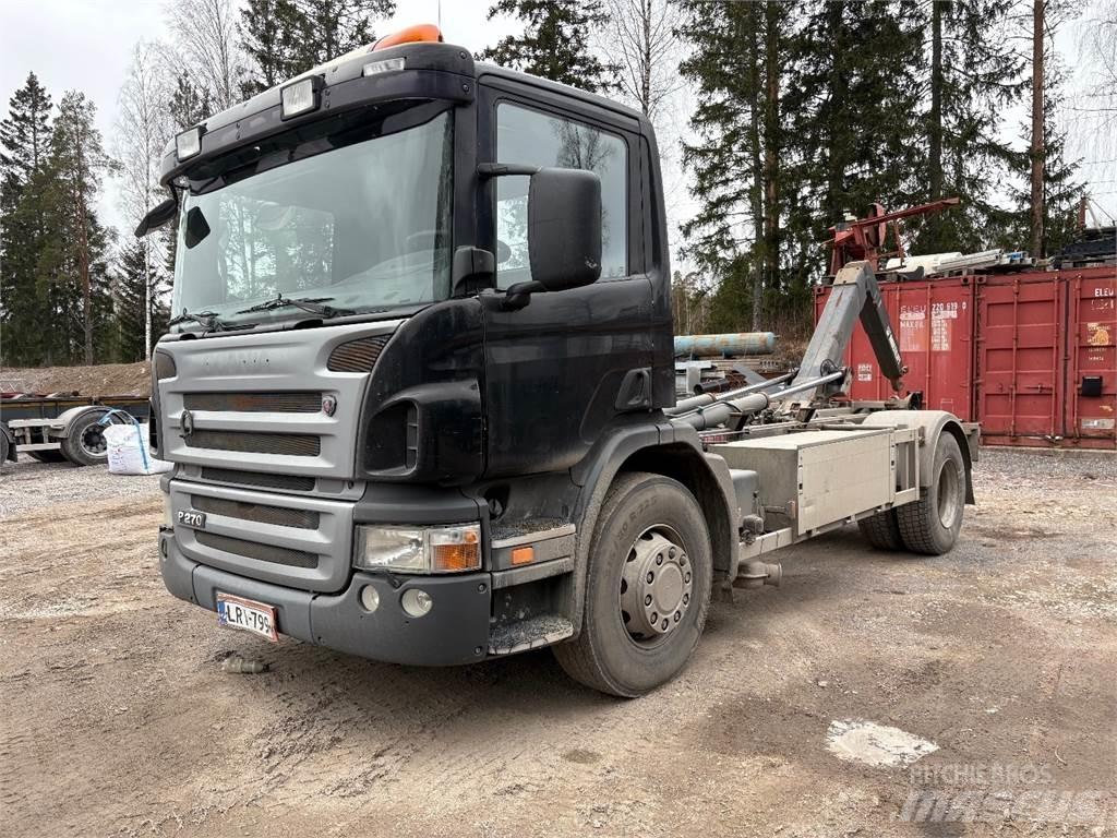 Scania P 9 d Rol kiper kamioni sa kukom za podizanje tereta