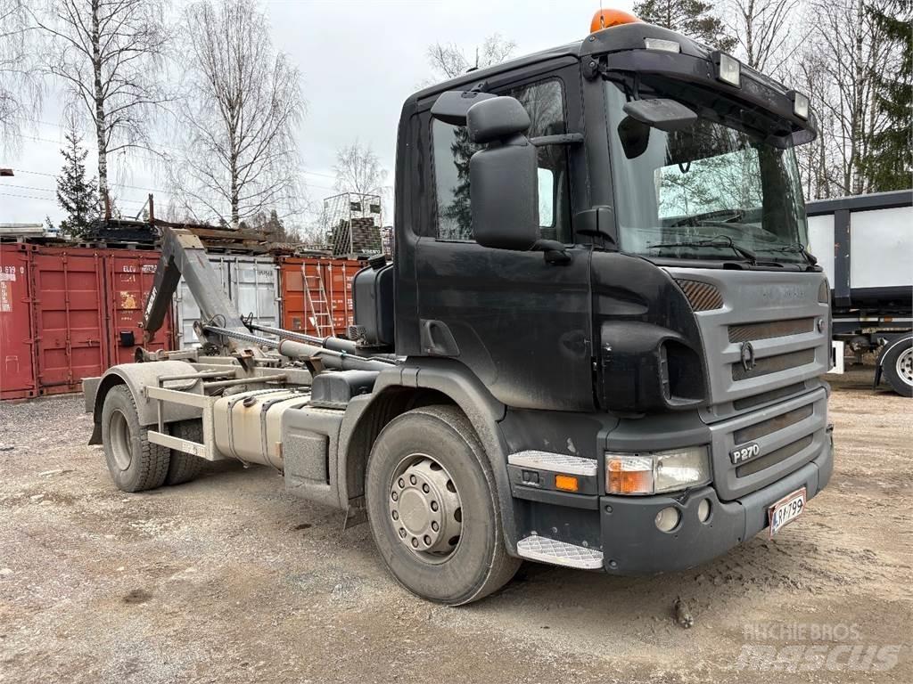 Scania P 9 d Rol kiper kamioni sa kukom za podizanje tereta
