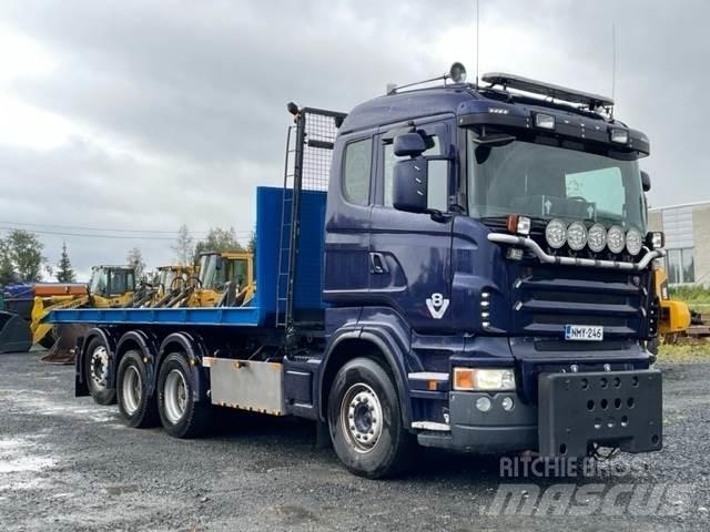 Scania R500 Rol kiper kamioni sa kukom za podizanje tereta