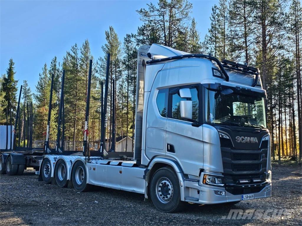 Scania R660 8X4 Kamioni za drva Šticari