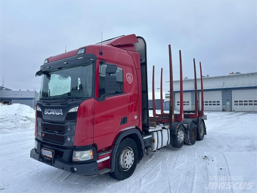 Scania R730 8x4 Kamioni za drva Šticari