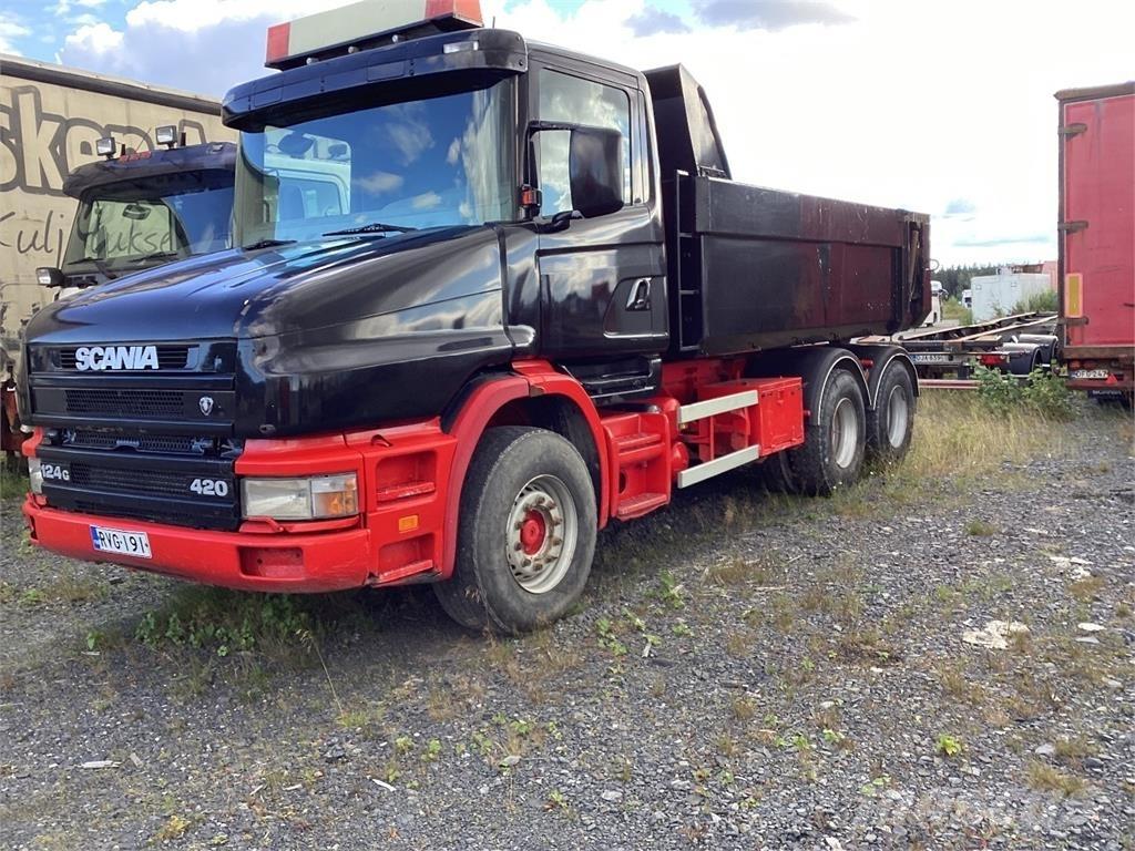 Scania T 124 Kiperi kamioni