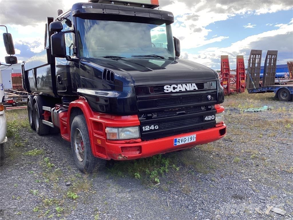 Scania T 124 Kiperi kamioni