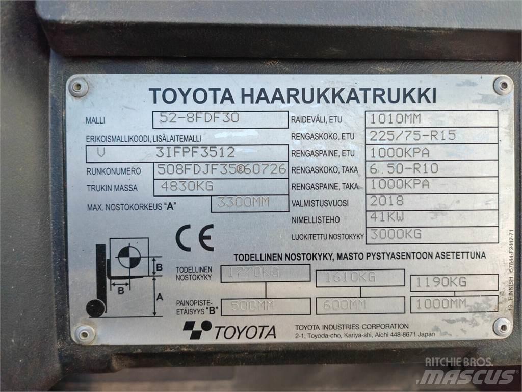 Toyota 52-8FDF30 Dizelski viljuškari