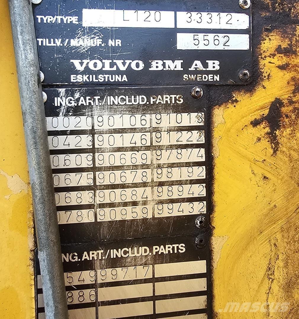 Volvo BM L120 Utovarivači na točkove