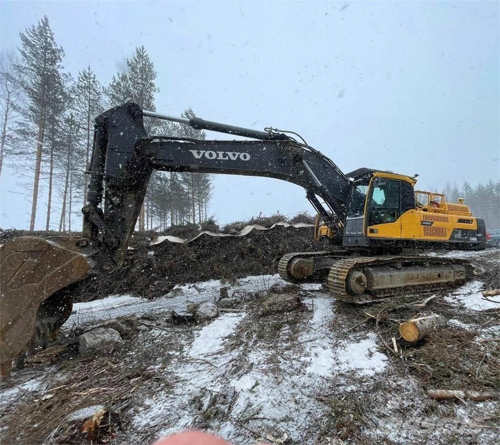 Volvo EC480DL Bageri guseničari