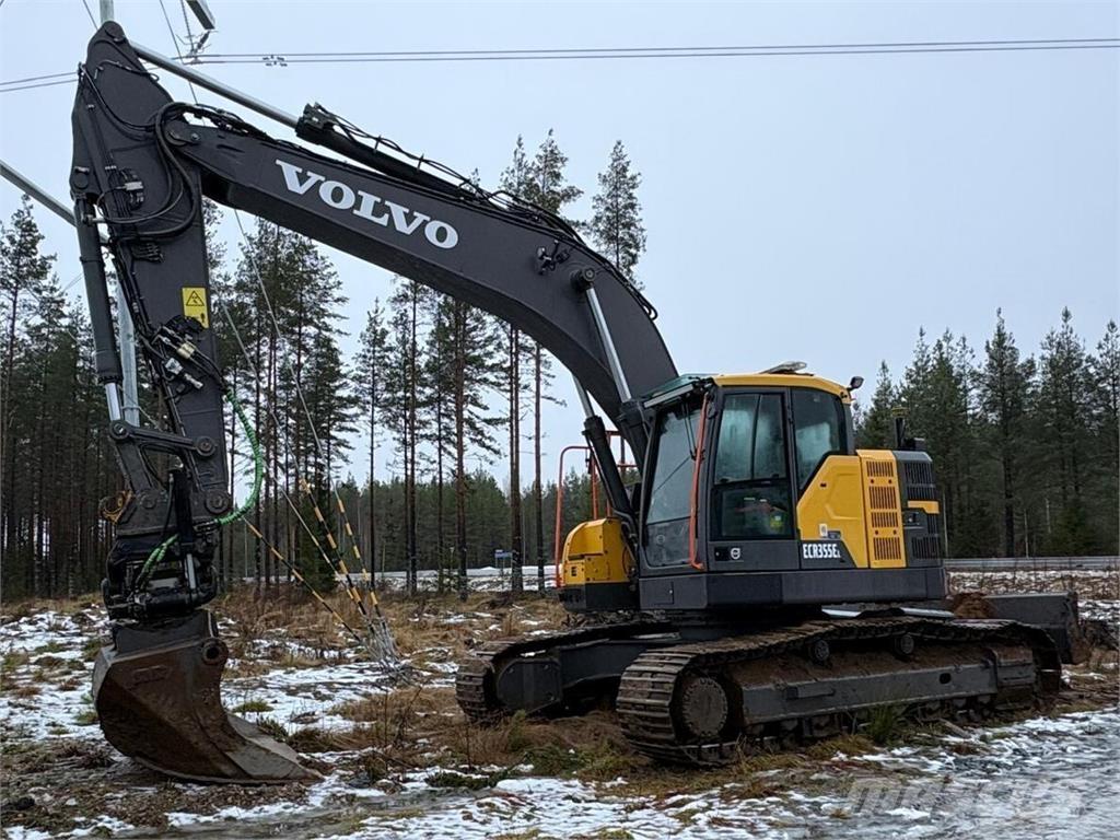Volvo ECR 355 EL Bageri guseničari
