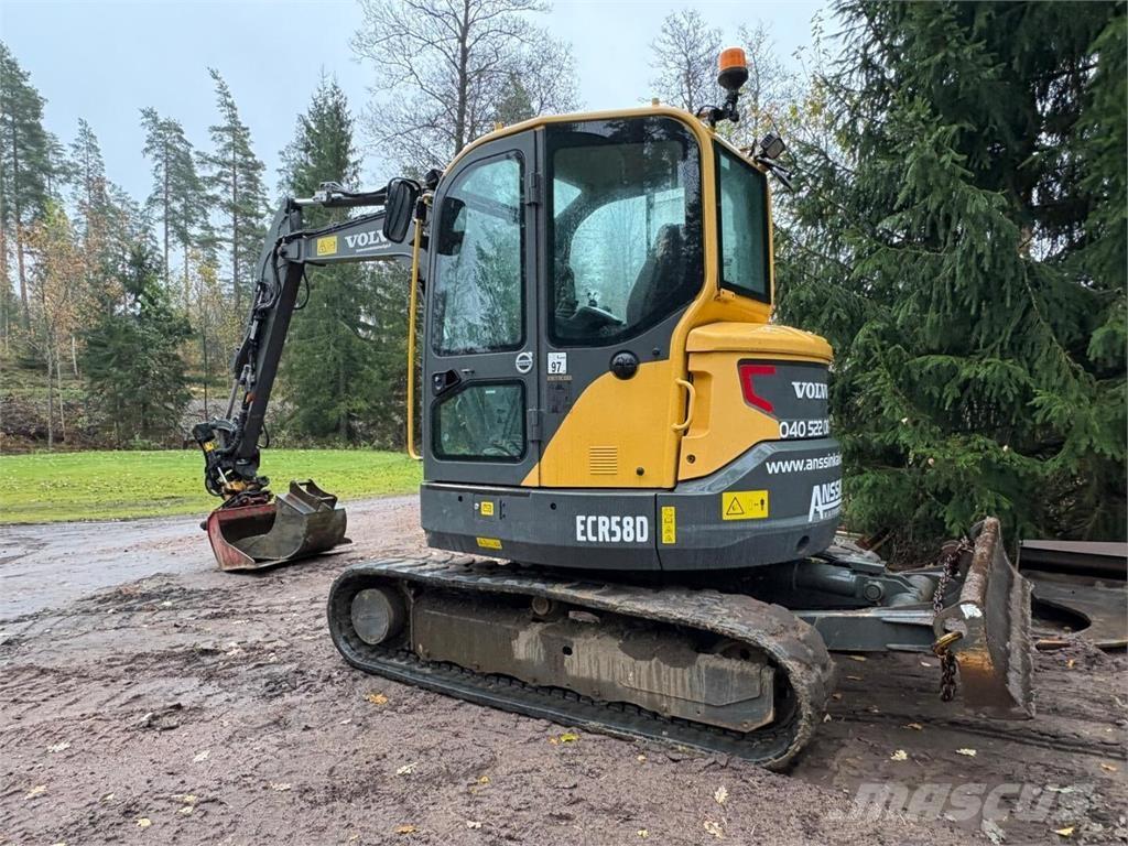 Volvo ECR 58 D Mini bageri < 7t