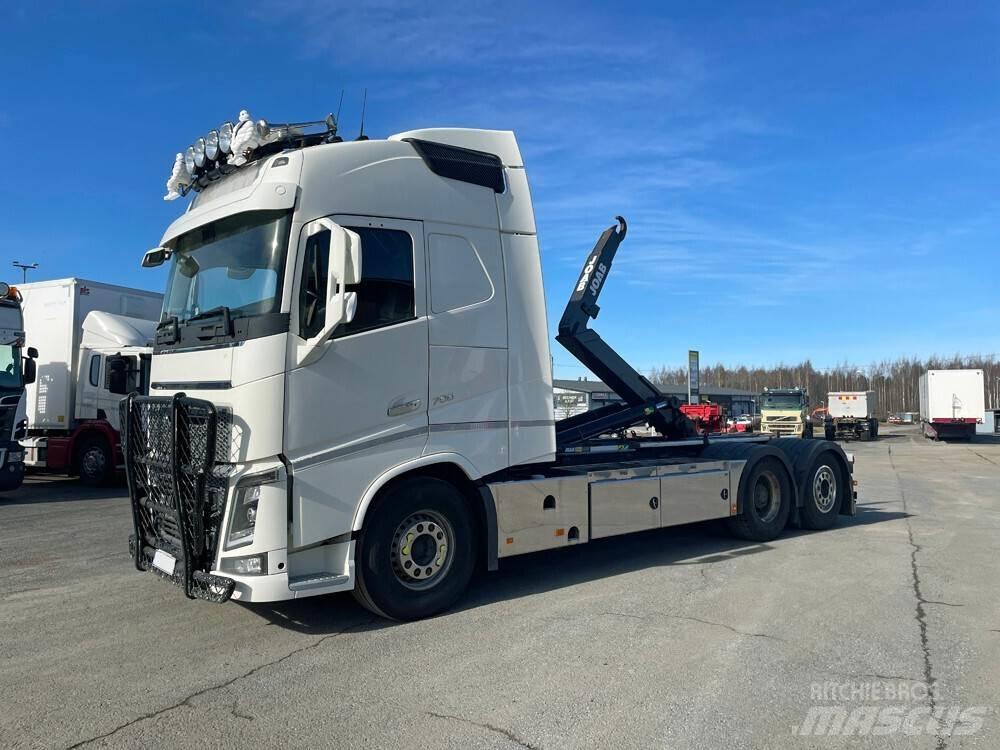 Volvo FH16 6x2 -13 Rol kiper kamioni sa kukom za podizanje tereta