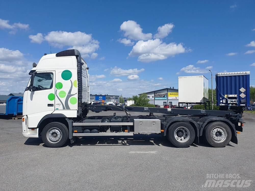 Volvo FH480 6x2 Rol kiper kamioni sa kukom za podizanje tereta