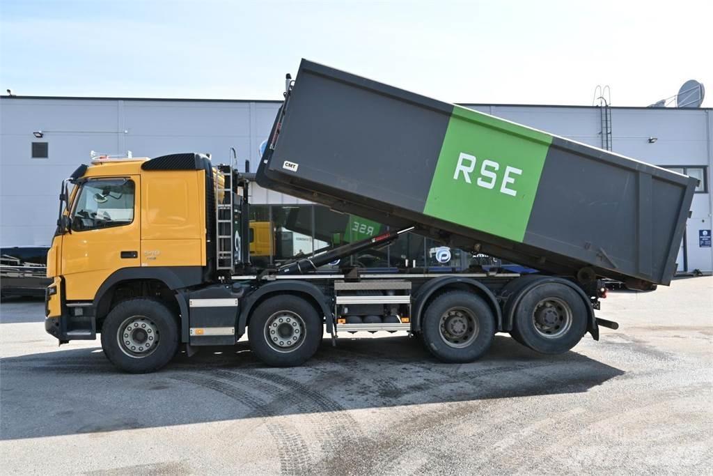 Volvo FMX540 8x4 Rol kiper kamioni sa kukom za podizanje tereta