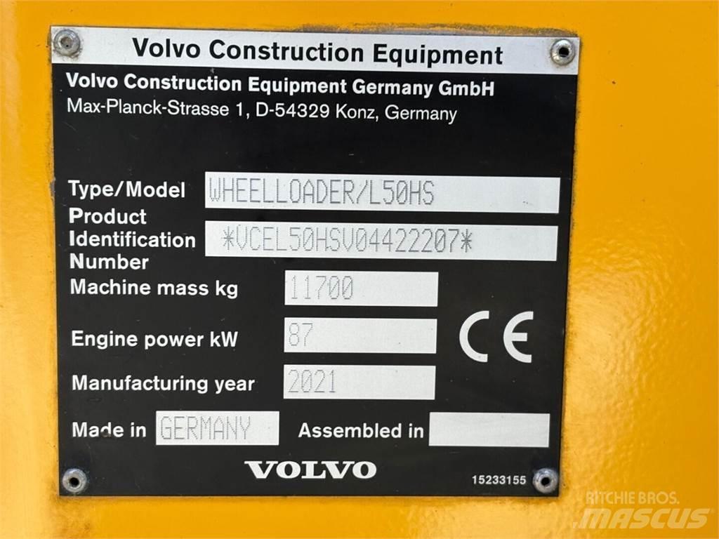 Volvo L 50 H S Utovarivači na točkove