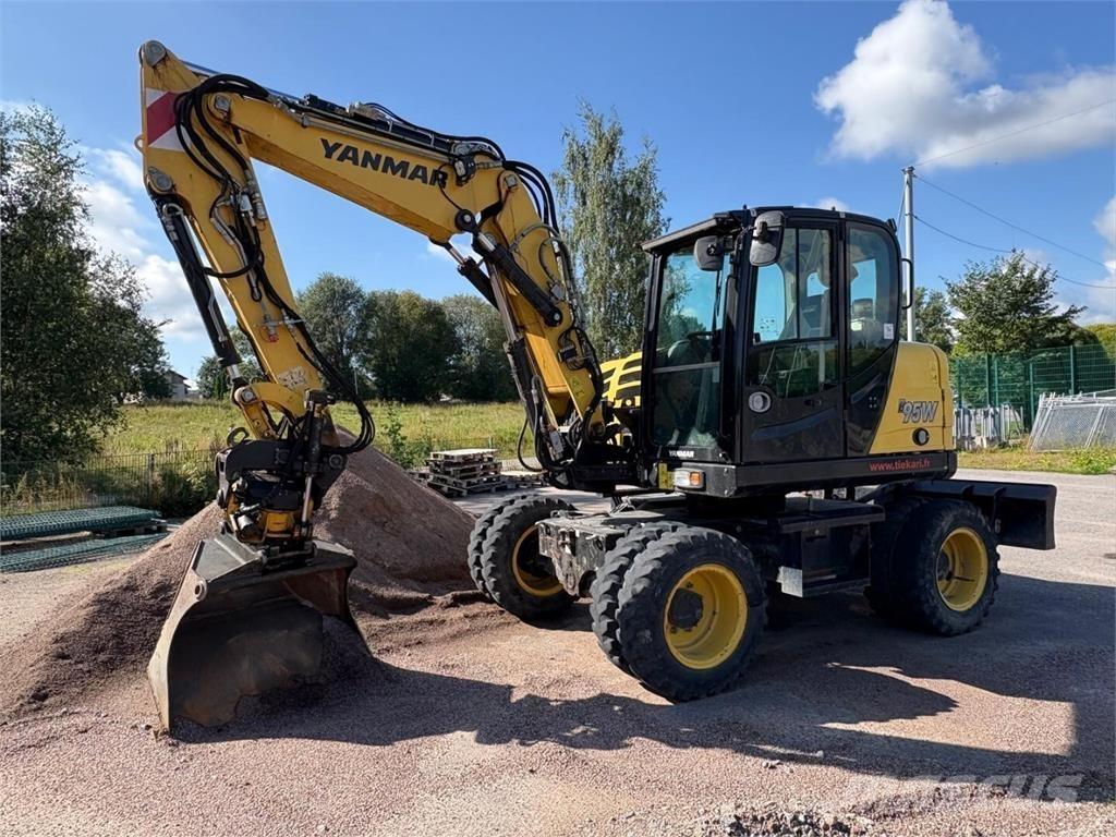 Yanmar B 95 W Bageri točkaši