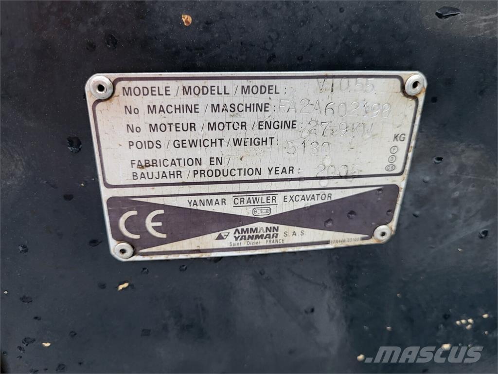 Yanmar VIO 55 Mini bageri < 7t