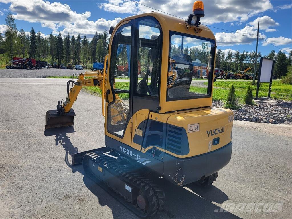 Yuchai YC 20-8 Mini bageri < 7t