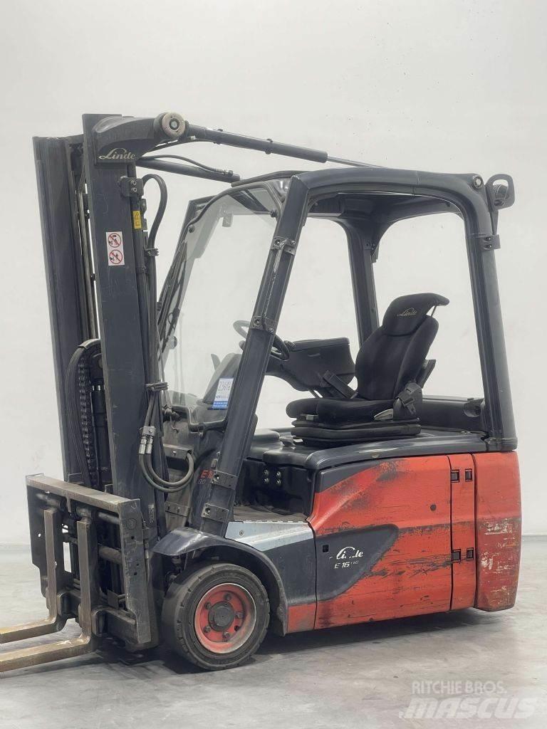 Linde E16-02-386 Električni viljuškari