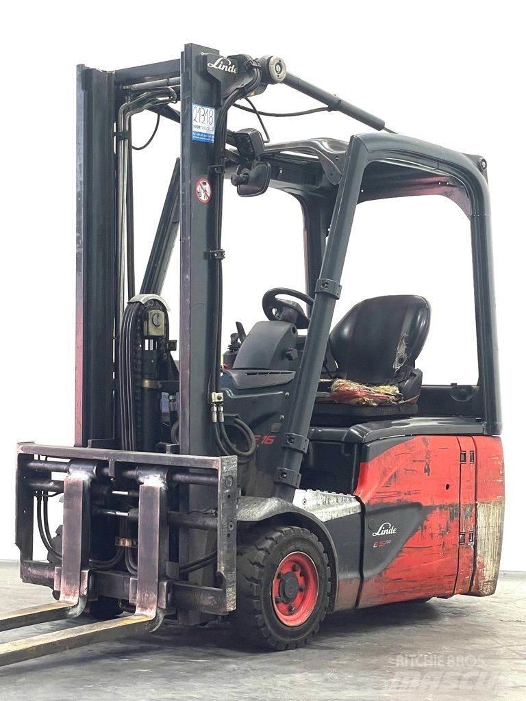 Linde E16-386-EVO Električni viljuškari