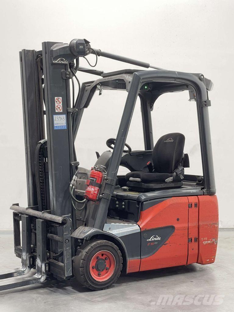 Linde E16C-02-386 Električni viljuškari