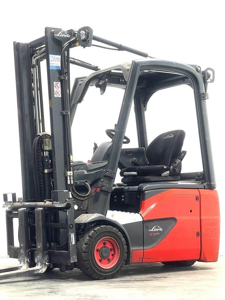 Linde E16C-386-EVO Električni viljuškari