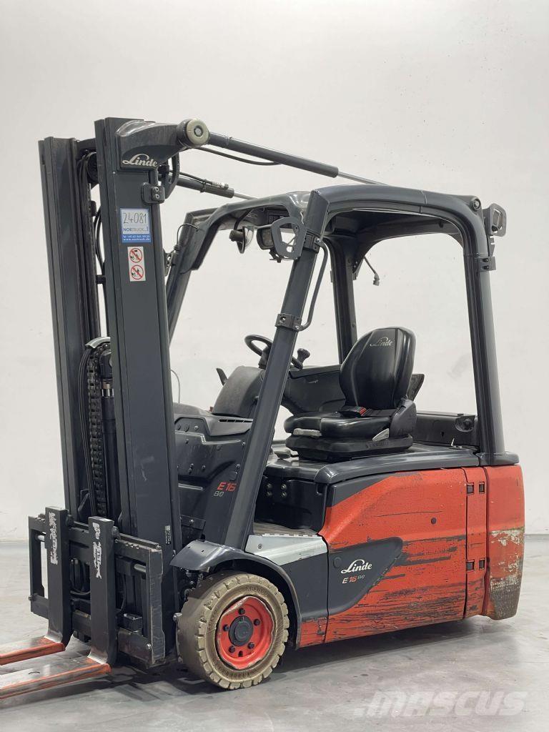 Linde E16L-02-386 Električni viljuškari