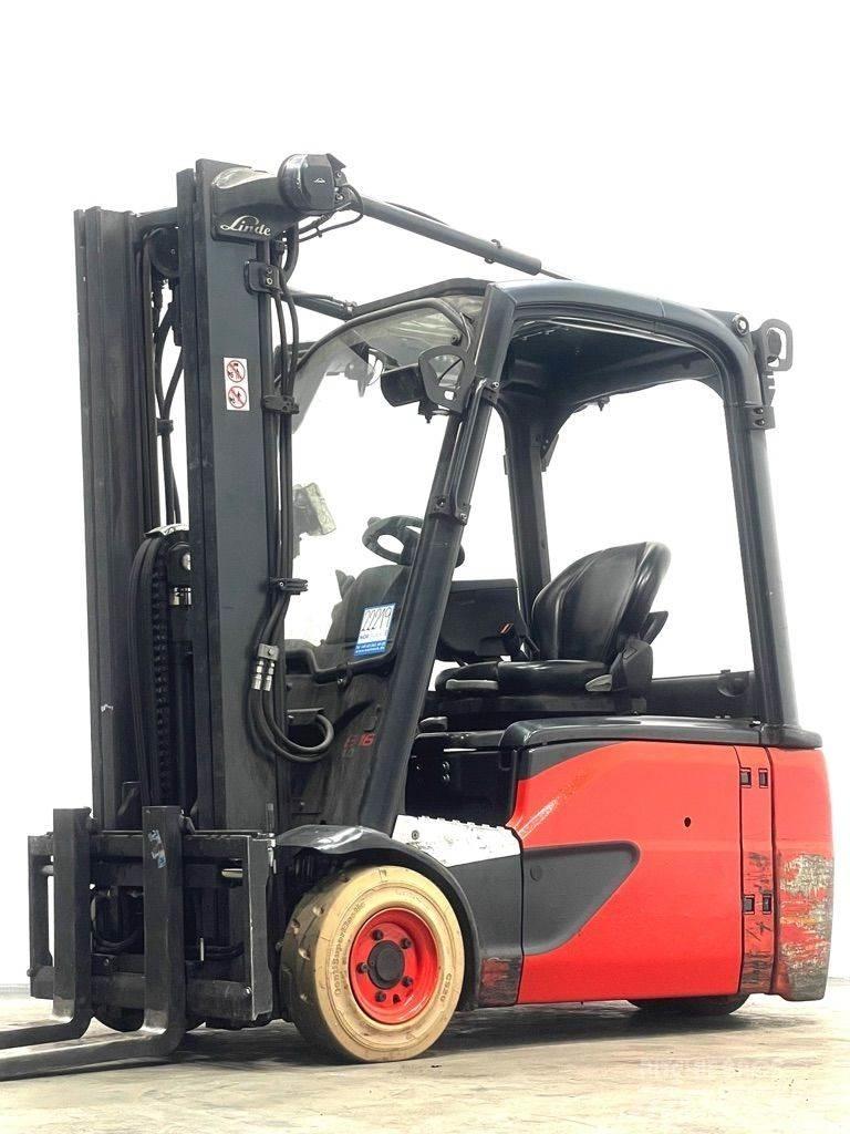 Linde E16L-386-EVO Električni viljuškari