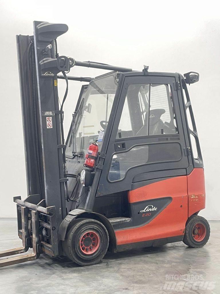 Linde E20-01/600-387 Električni viljuškari