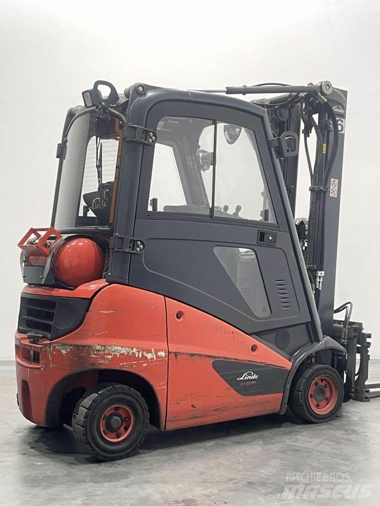 Linde H16T-01-391 Plinski viljuškari