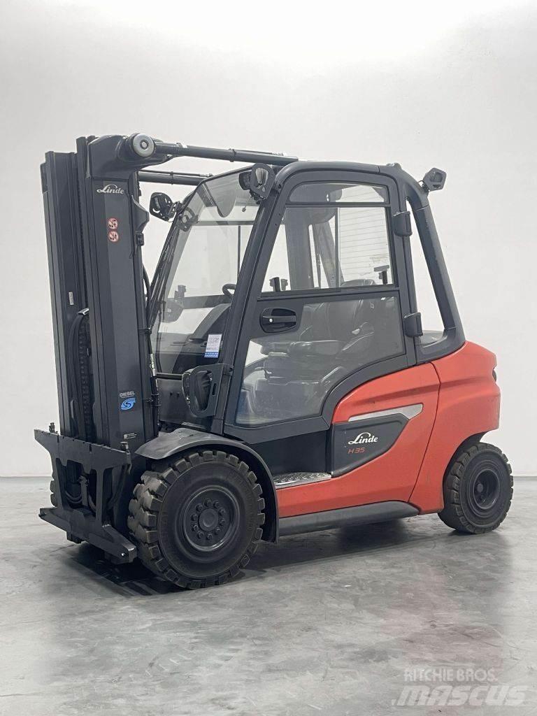 Linde H35D-01-1202 Dizelski viljuškari