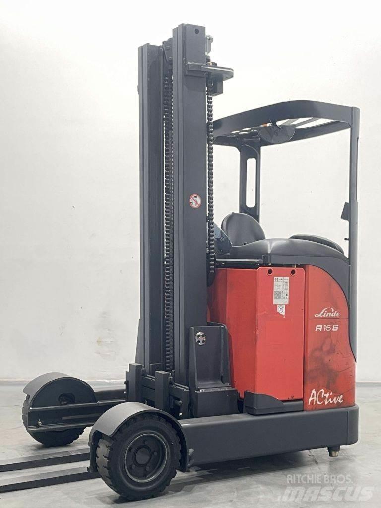 Linde R16G-12-115 Viljuškari sa pomičnim stupom