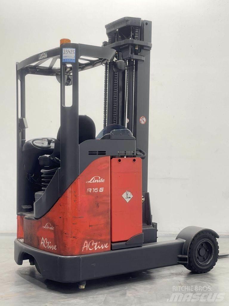 Linde R16G-12-115 Viljuškari sa pomičnim stupom