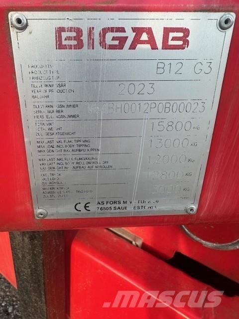 Bigab B12 VÄXLARVAGN Ostala oprema za utovarivače i kopače