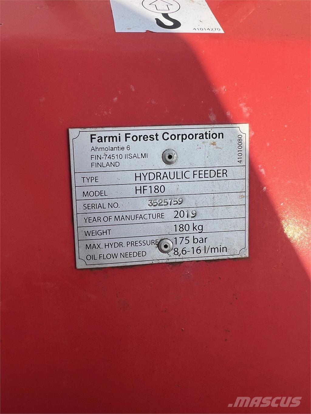 Farmi CH182 FLISHUGG Cepači za drva, drobilice za drvo i strugači
