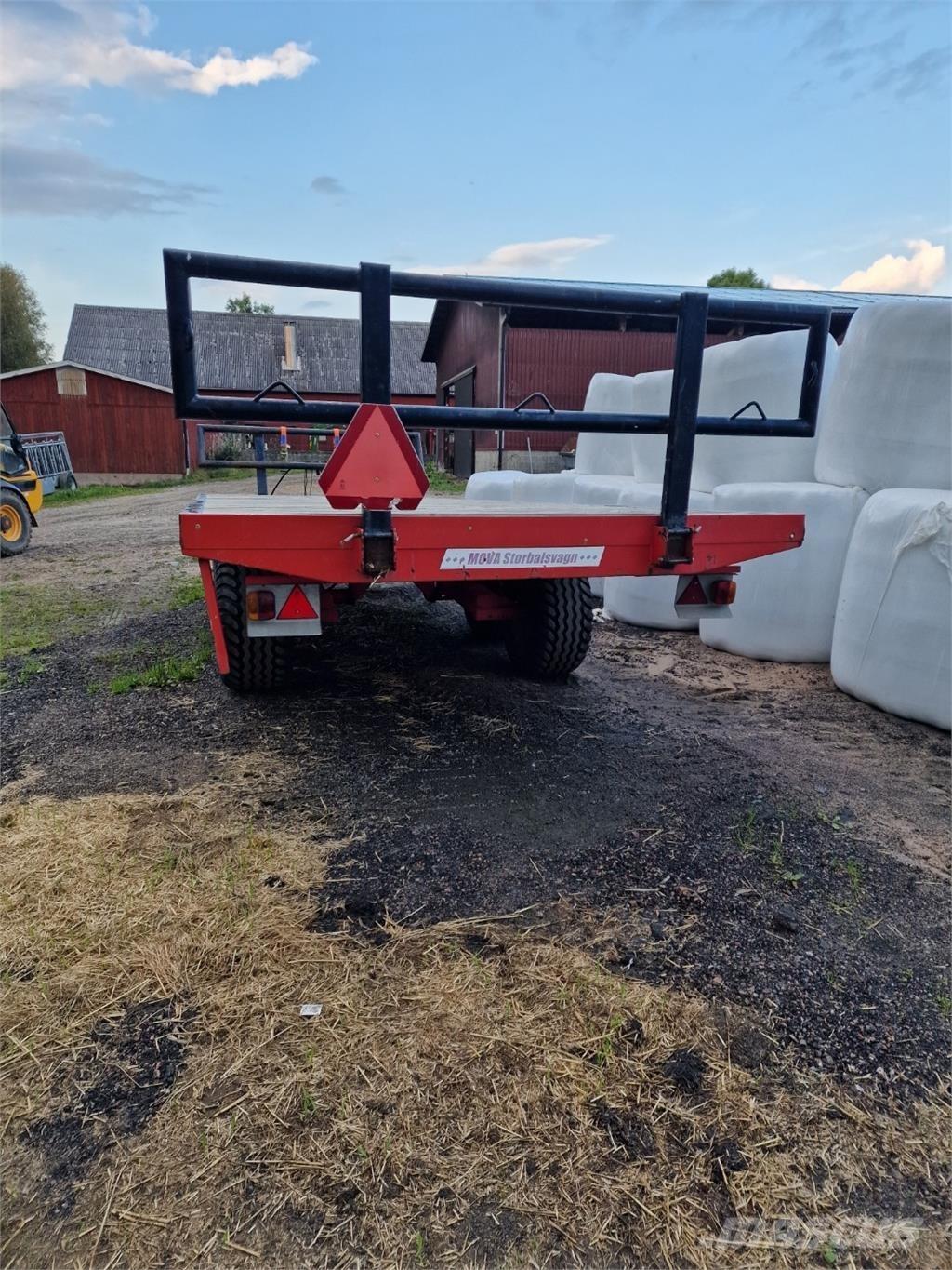 Mova 10T BALKÄRRA Prikolice za bale