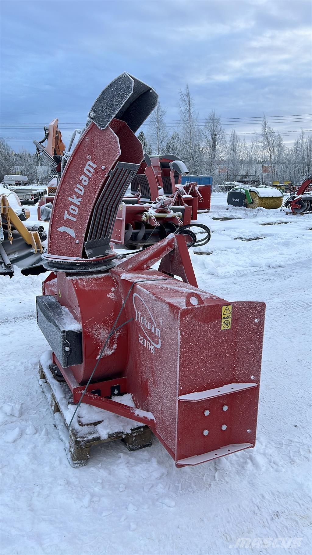 Tokvam 220THS Snöfräs Snežne freze