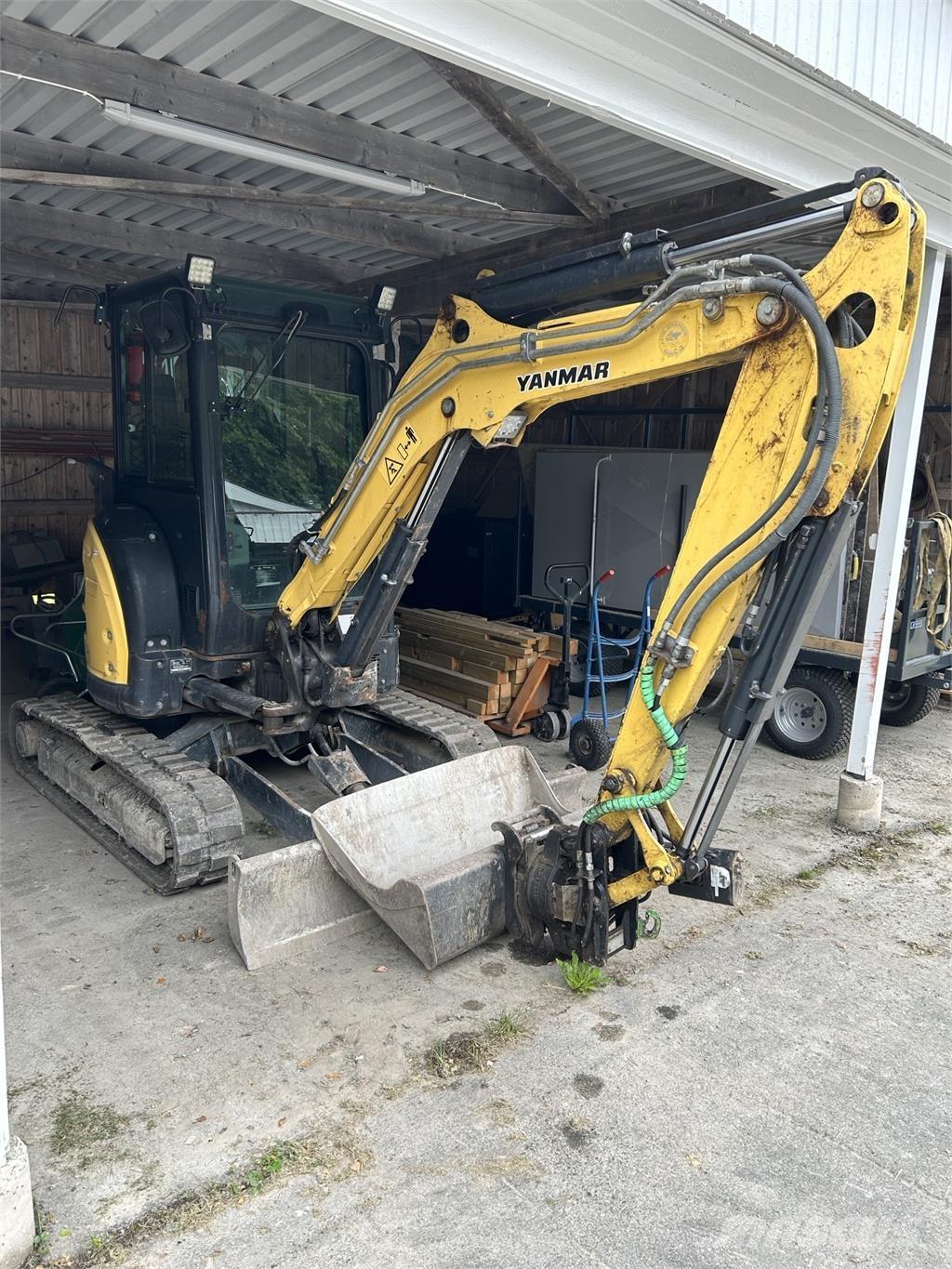 Yanmar VIO 38 GRÄVARE Utovarivači na točkove