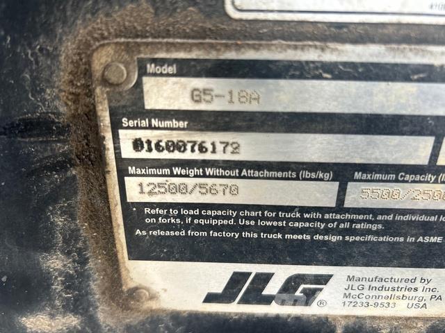 JLG G5-18 A Teleskopski viljuškari
