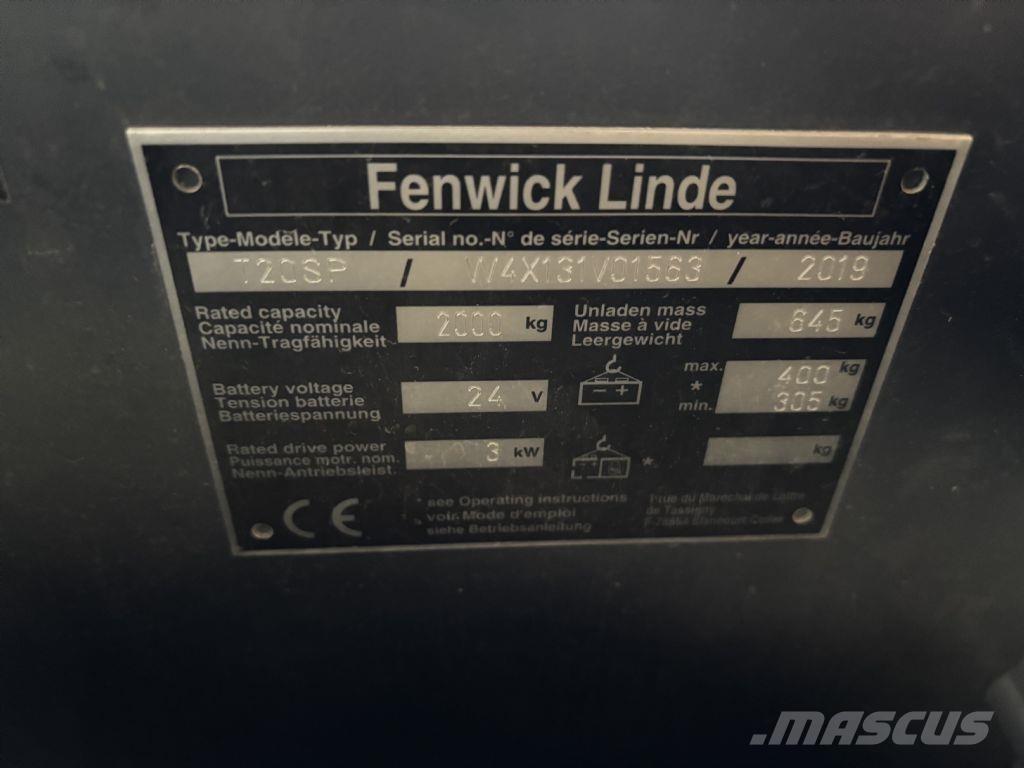 Linde T20 SP Samopogonski ručni viljuškari
