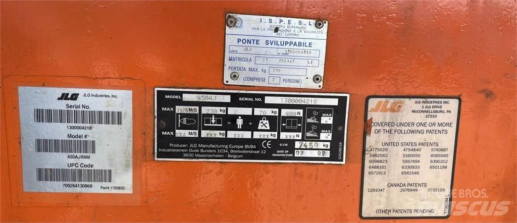 JLG  Zglobne podizne platforme