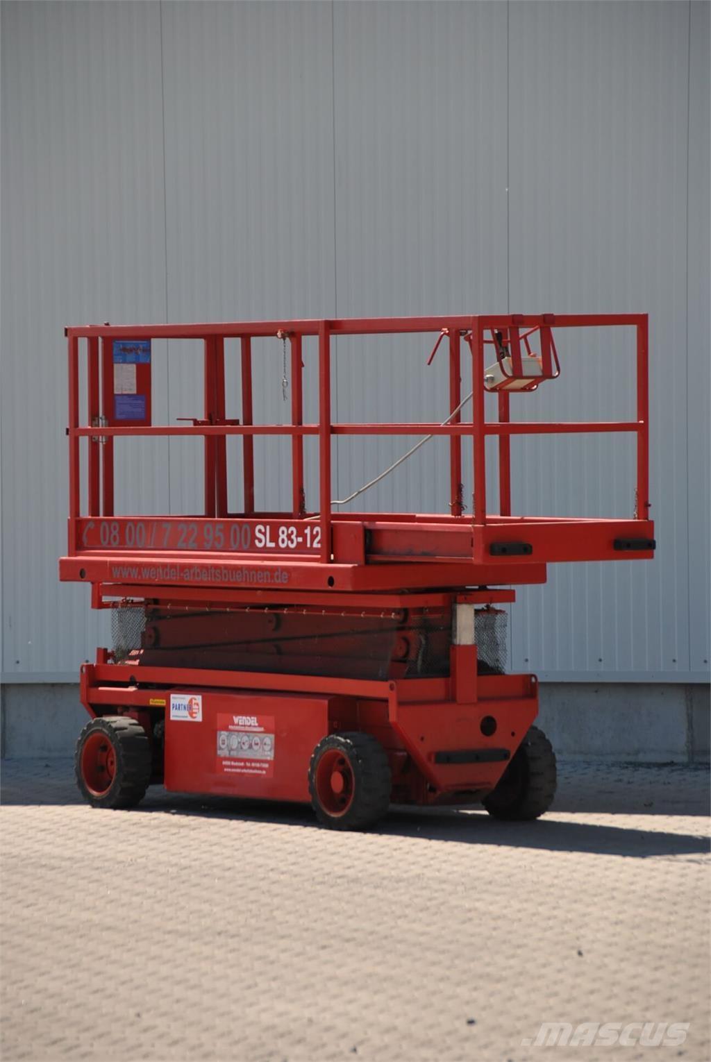 Liftlux SL 83-12 Makazaste platforme
