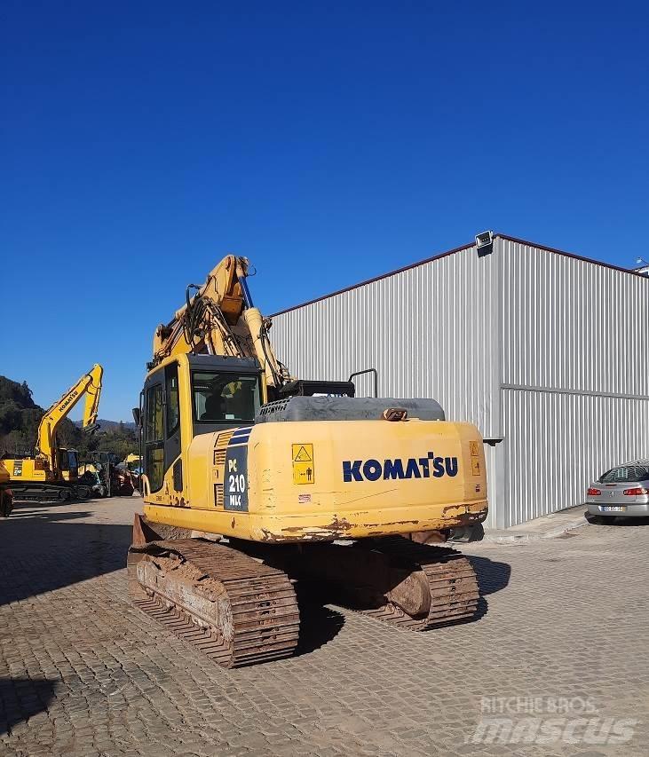 Komatsu PC210NLC-8K Bageri guseničari