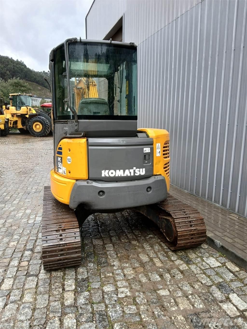 Komatsu PC50MR-2 Mini bageri < 7t