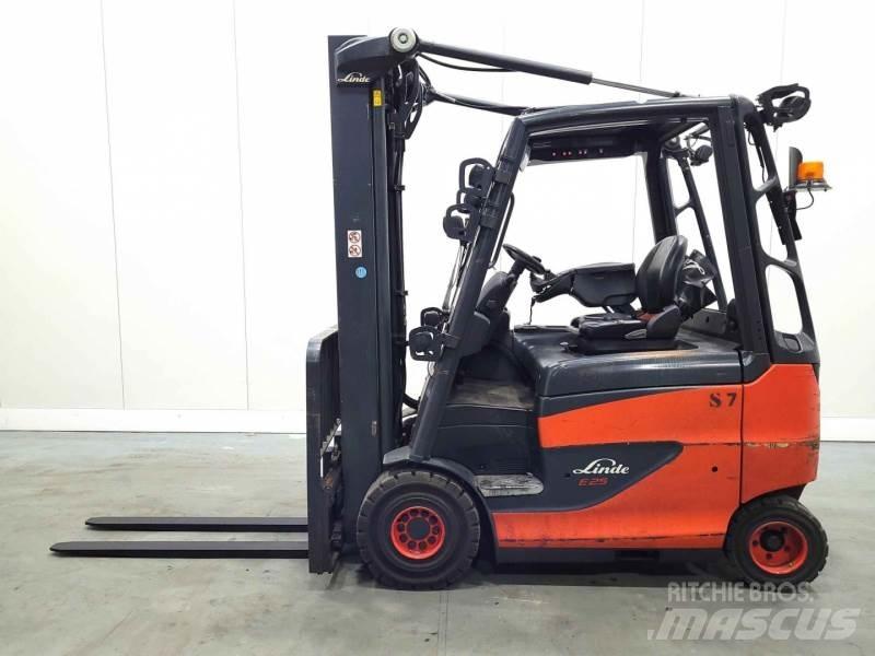 Linde E25H-01/600 387 Električni viljuškari